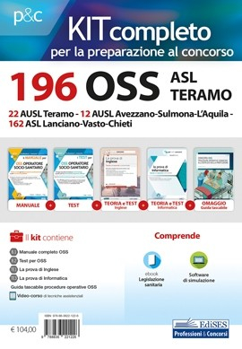 Kit completo 196 OSS Operatori Socio-Sanitari ASL Teramo