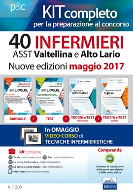 Kit completo 40 Infermieri ASST Valtellina e Alto Lario