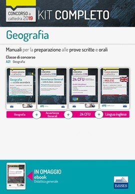 KIT Completo Geografia negli istituti secondari di II grado