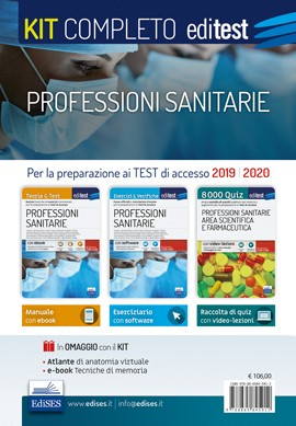 Kit completo per i test di accesso ai corsi delle Professioni sanitarie