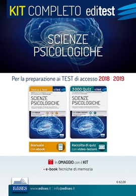 Kit completo per i test di accesso in Scienze psicologiche Kit completo per i test di accesso in Scienze psicologiche