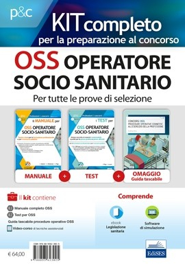 Kit concorsi per OSS Operatore Socio-Sanitario