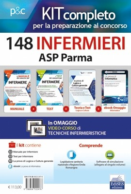 Kit concorso 148 Infermieri ASP Parma