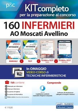 Kit concorso 160 Infermieri AO Moscati Avellino