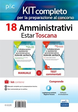 Kit Concorso 18 amministrativi ESTAR Toscana