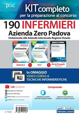 Kit concorso 190 Infermieri Azienda Zero Padova