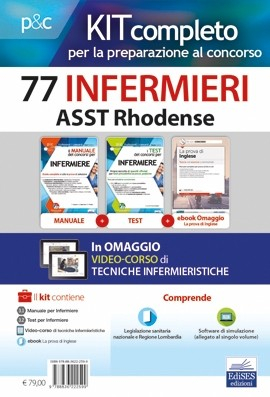 Kit concorso 77 Infermieri ASST Rhodense Milano Kit concorso 77 Infermieri ASST Rhodense Milano