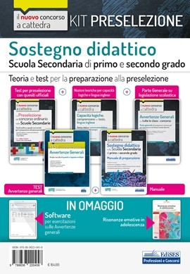 Kit preselezione Sostegno didattico nella Scuola secondaria Kit preselezione Sostegno didattico nella Scuola secondaria