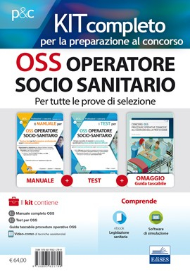 Kit concorso per OSS Operatore Socio-Sanitario