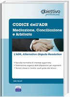 OP 4 - CODICE dell'ADR Mediazione, Conciliazione e Arbitrato