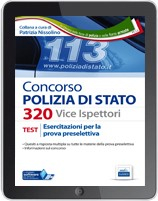[EBOOK] Concorso 320 Viceispettori Polizia di Stato - Esercitazioni