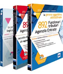 Kit concorso 892 Funzionari Agenzia delle Entrate