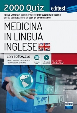 Test Medicina Inglese 2021: Raccolta 2.000 Quiz