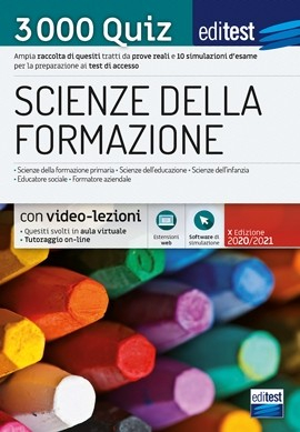 Raccolta 3.000 Quiz Test Scienze della Formazione Primaria 2020 Raccolta 3.000 Quiz Test Scienze della Formazione Primaria 2020