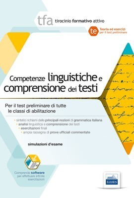 [EBOOK] T&E1 - Competenze linguistiche e Comprensione dei testi