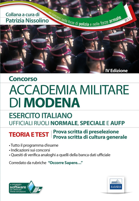 [EBOOK] Concorso Accademia Militare di Modena - Ufficiali Esercito Italiano