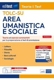 TOLC-SU 2026: manuale per i test di ammissione di Area umanistica e Sociale