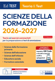  Test Scienze della Formazione Primaria 2026: manuale di teoria