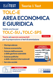 Test Economia, Giurisprudenza e Scienze Politiche 2026: manuale di teoria - Anche per TOLC-E, TOLC-SU, TOLC-SPS