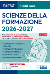 Test Scienze della Formazione Primaria 2026: raccolta di 3.000 Quiz