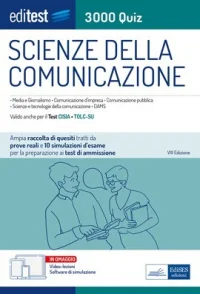 Test Scienze della Comunicazione: raccolta di 3000 Quiz - Anche per TOLC-SU