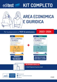 Test Economia, Giurisprudenza e Scienze politiche 2023: Kit completo